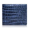 Ammoment - Caiman in Degrade Navy-Black - Leather Bifold Wallet - Avvenice