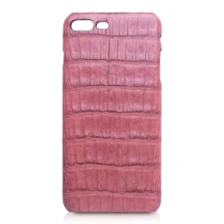 Ammoment - Caiman in Degrade Terracota-Black - Leather Cover - iPhone 8 Plus / 7 Plus - Avvenice