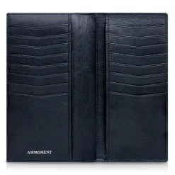 Ammoment - Python in Black - Leather Breast Wallet - Avvenice