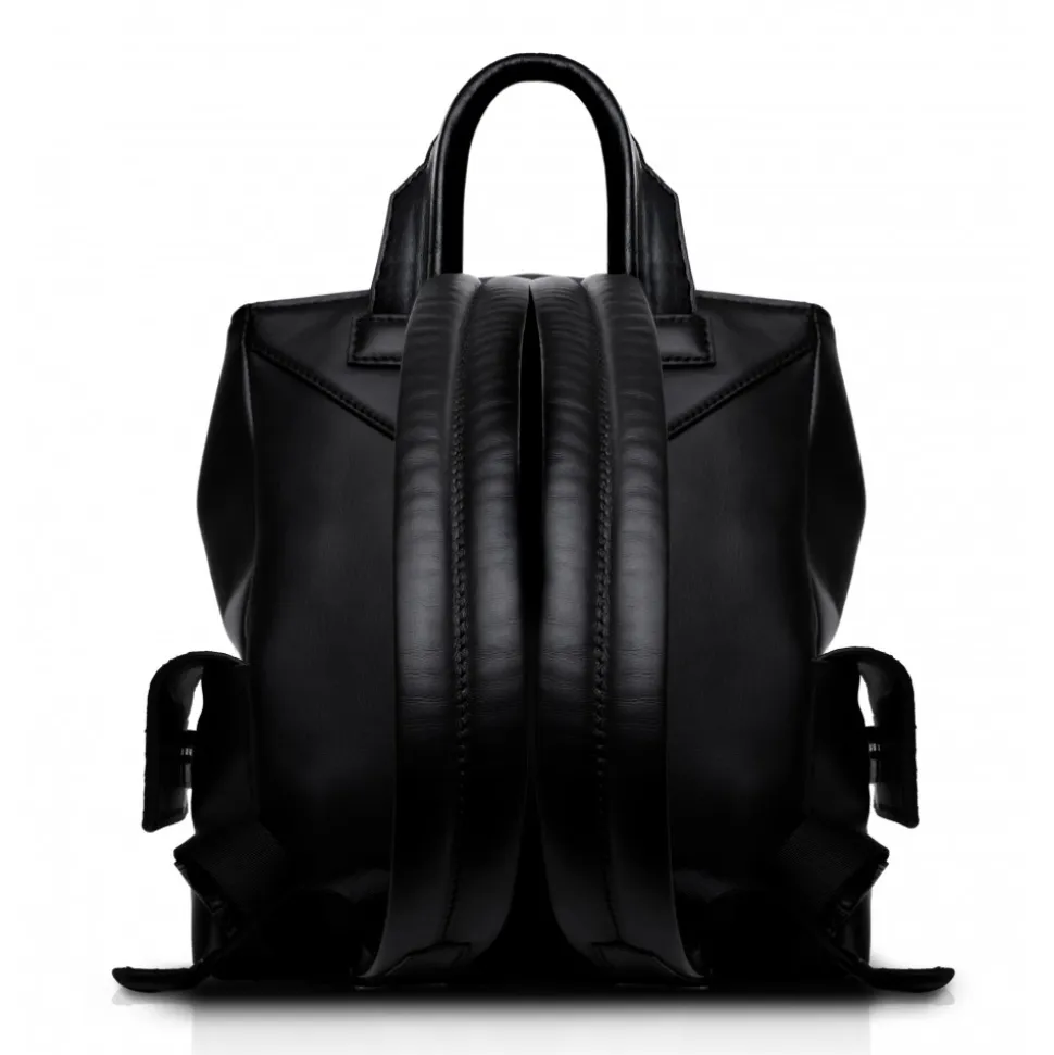 Ammoment - Python in Calcite Grey - Leather Zane Small Backpack - Avvenice
