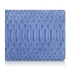 Ammoment - Python in Calcite Blue - Leather Bifold Wallet - Avvenice