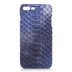 Ammoment - Python in Calcite Blue - Leather Cover - iPhone 8 Plus / 7 Plus - Avvenice