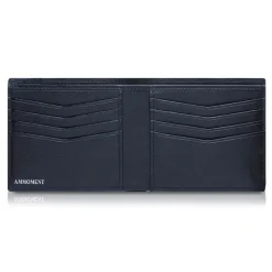 Ammoment - Python in Calcite Grey - Leather Bifold Wallet - Avvenice