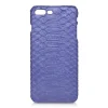 Ammoment - Python in Nacre Blue - Leather Cover - iPhone 8 Plus / 7 Plus - Avvenice