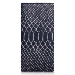 Ammoment - Python in Pepite Rose - Leather Breast Wallet - Avvenice