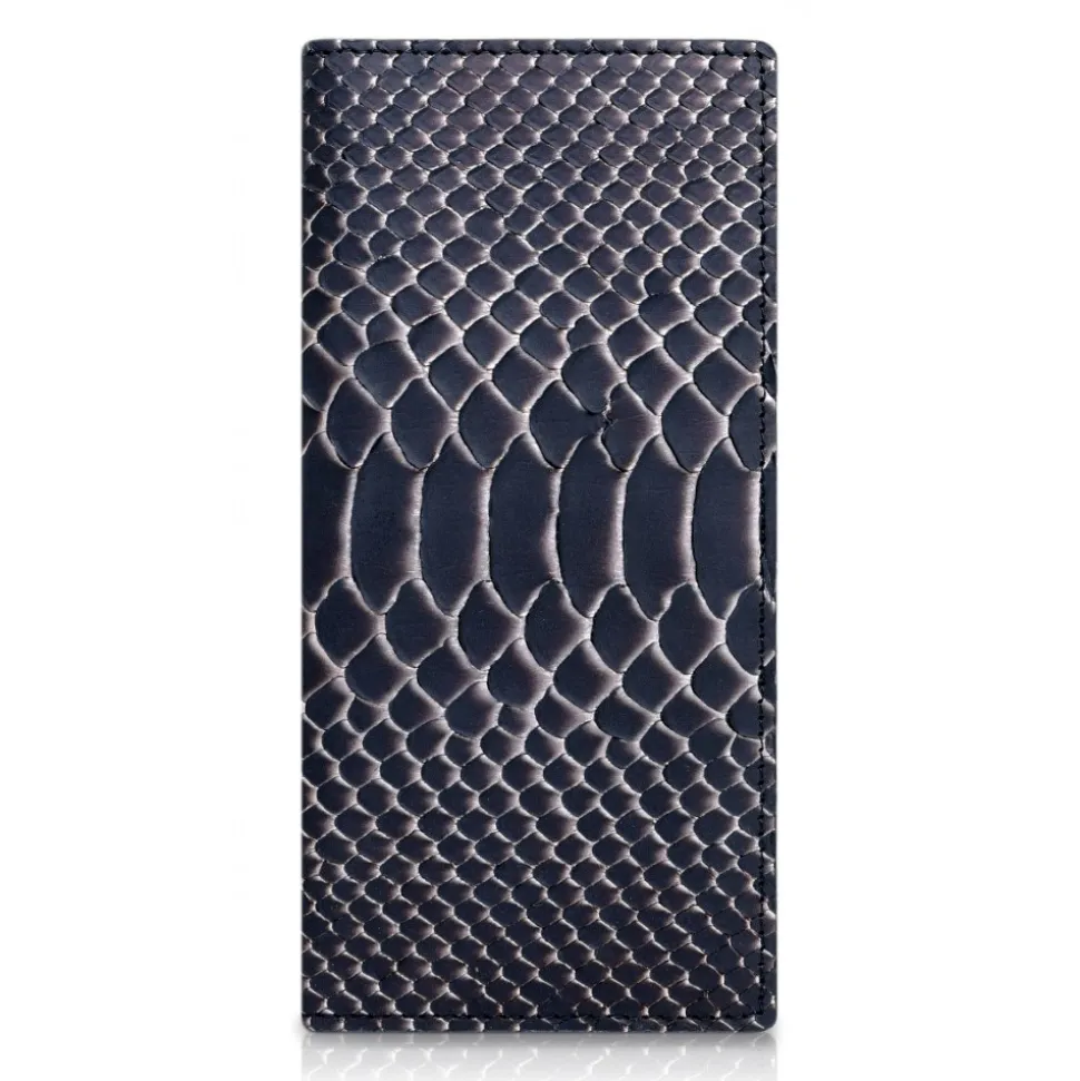 Ammoment - Python in Pepite Rose - Leather Breast Wallet - Avvenice