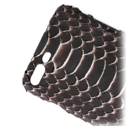 Ammoment - Python in Pepite Rose - Leather Cover - iPhone 8 Plus / 7 Plus - Avvenice