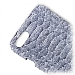 Ammoment - Python in Pomice Grey - Leather Cover - iPhone 8 / 7 - Avvenice