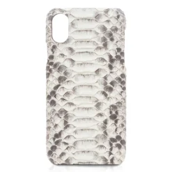 Ammoment - Python in Roccia - Leather Cover - iPhone X - Avvenice