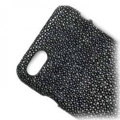 Ammoment - Stingray in Black - Leather Cover - iPhone 8 / 7 - Avvenice