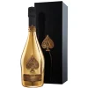 Armand de Brignac Champagne - Brut Gold - Wooden Box - Pinot Noir - Luxury Limited Edition - 750 ml - Avvenice