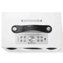 Audio Pro - Addon C5A - Alexa - White - Multiroom Speaker - WLAN Multi-Room - Airplay, Stereo, Bluetooth, Wireless, WiFi - Avvenice