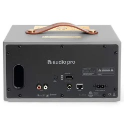 Audio Pro - Addon C5A - Alexa - Grey - Multiroom Speaker - WLAN Multi-Room - Airplay, Stereo, Bluetooth, Wireless, WiFi - Avvenice