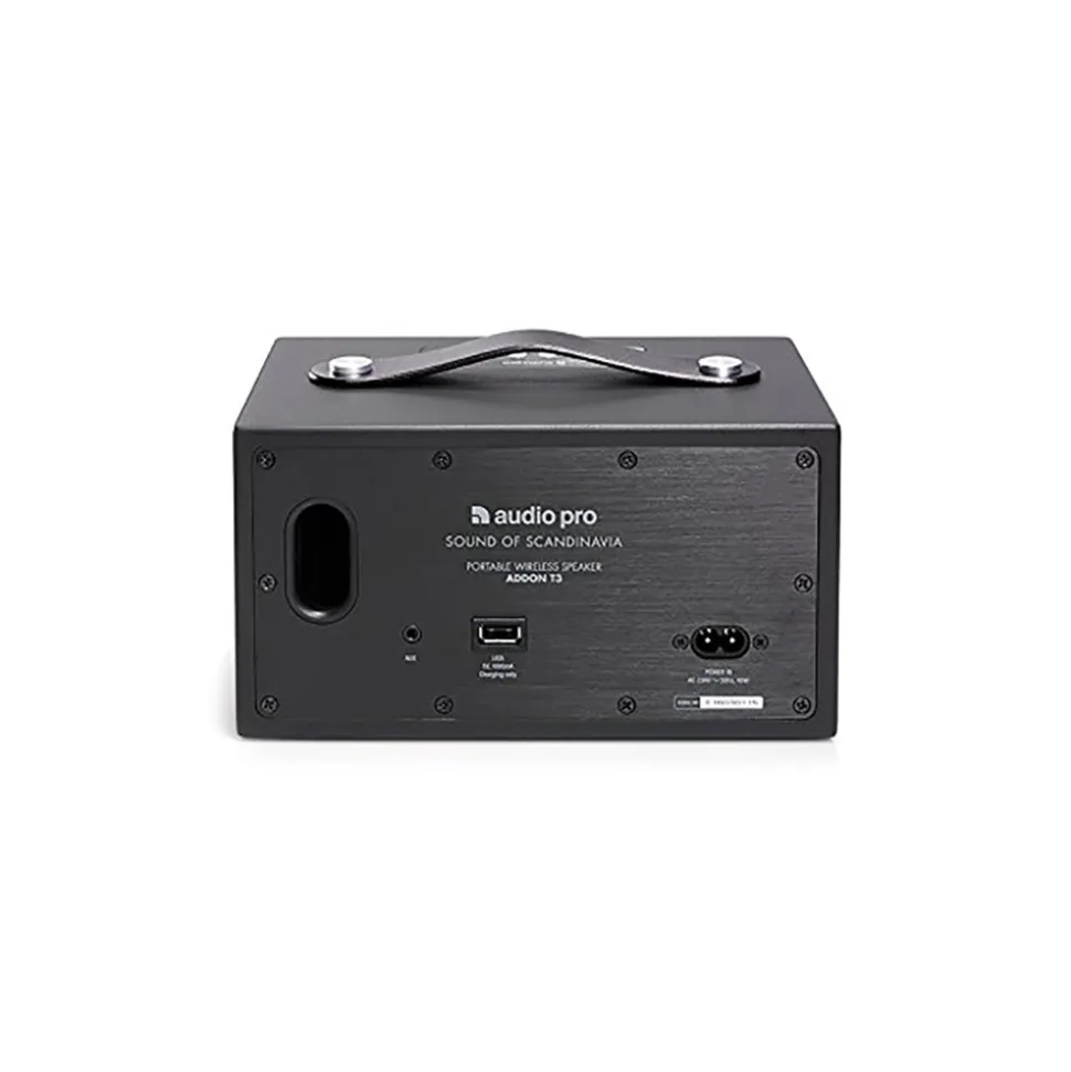 Audio Pro - Addon T3 - Black - High Quality Speaker - Wireless Portable Speaker - USB, Stereo, Bluetooth, Wireless - Avvenice
