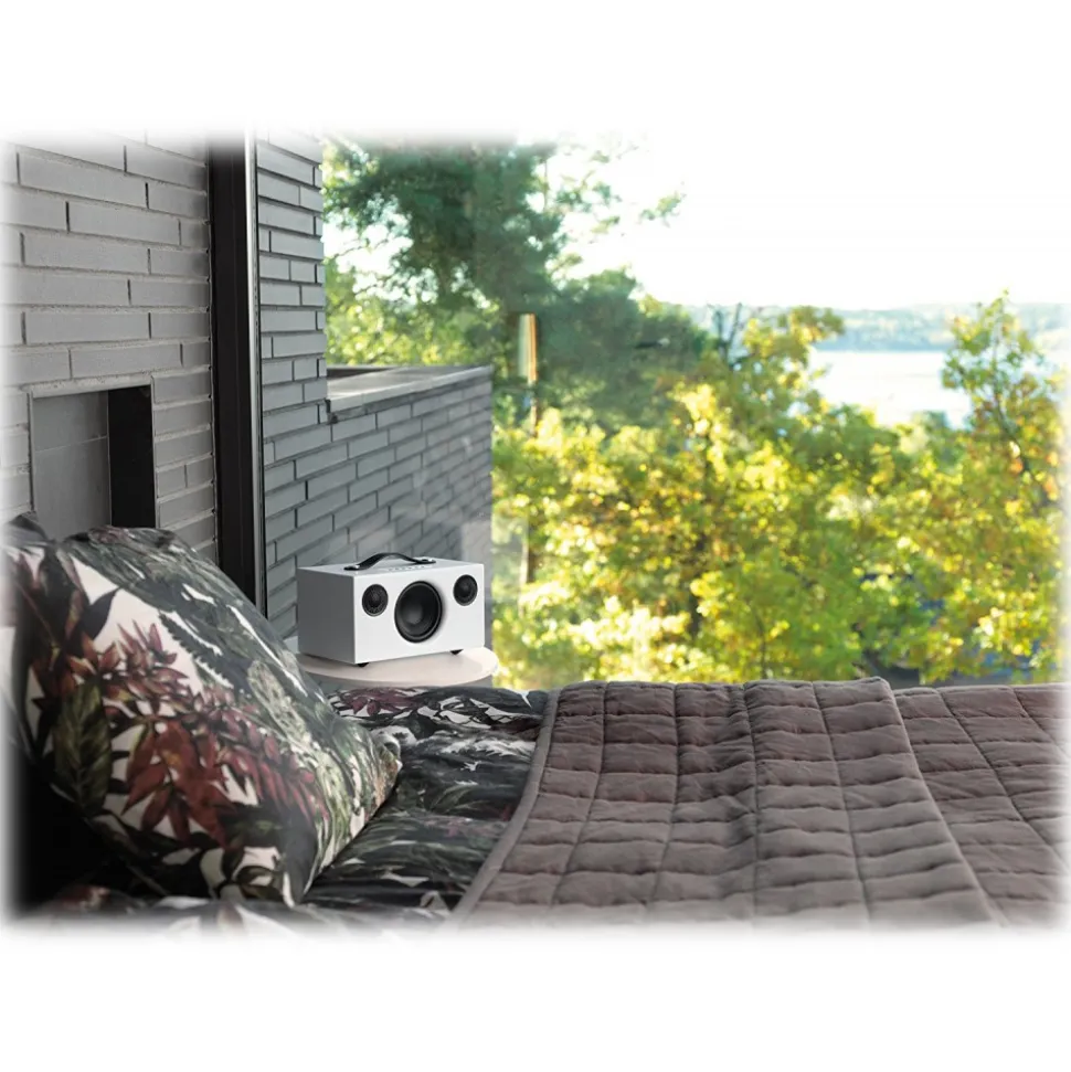 Audio Pro - Addon T5 - White - High Quality Speaker - Powered Wireless Speaker - USB, Stereo, Bluetooth, Wireless - Avvenice