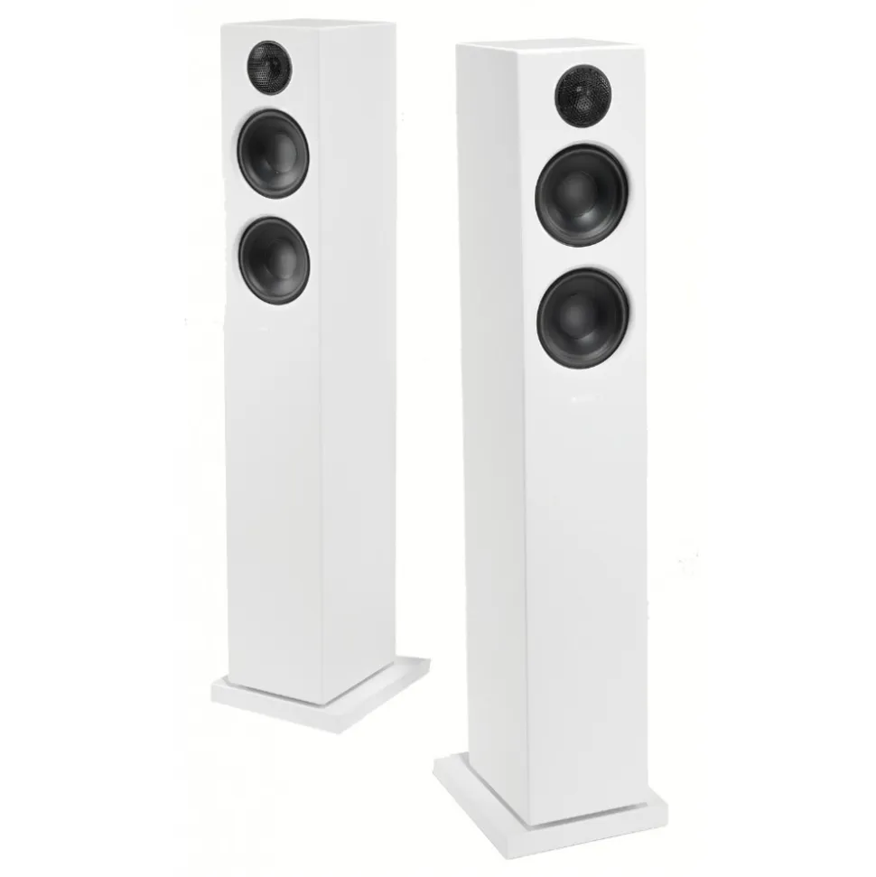 Audio Pro - Addon T20 - White - High Quality Speaker - Powered Wireless Floorstanding HiFi - USB, Stereo, Bluetooth, Wireless - Avvenice