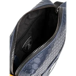 Automobili Lamborghini - Bodybag - Blue - Made in Italy - Luxury Exclusive Collection - Avvenice