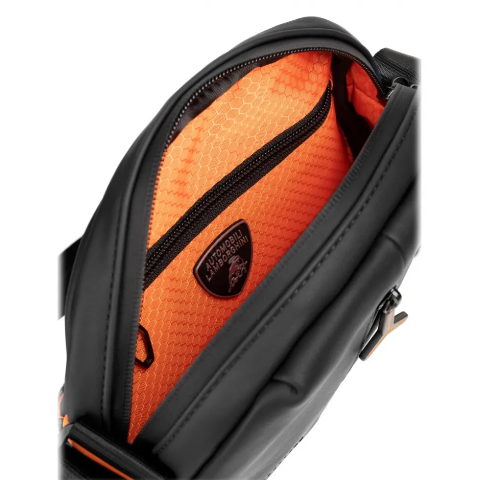 Automobili Lamborghini - Bodybag - Black - Made in Italy - Luxury Exclusive Collection - Avvenice