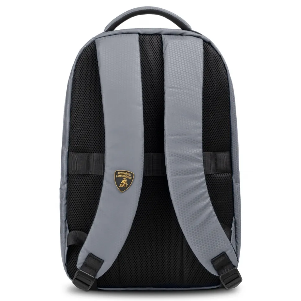 Automobili Lamborghini - Backpack - Grey - Made in Italy - Luxury Exclusive Collection - Avvenice