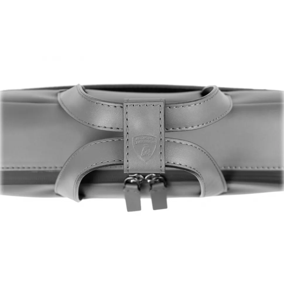 Automobili Lamborghini - Briefcase - Grey - Made in Italy - Luxury Exclusive Collection - Avvenice