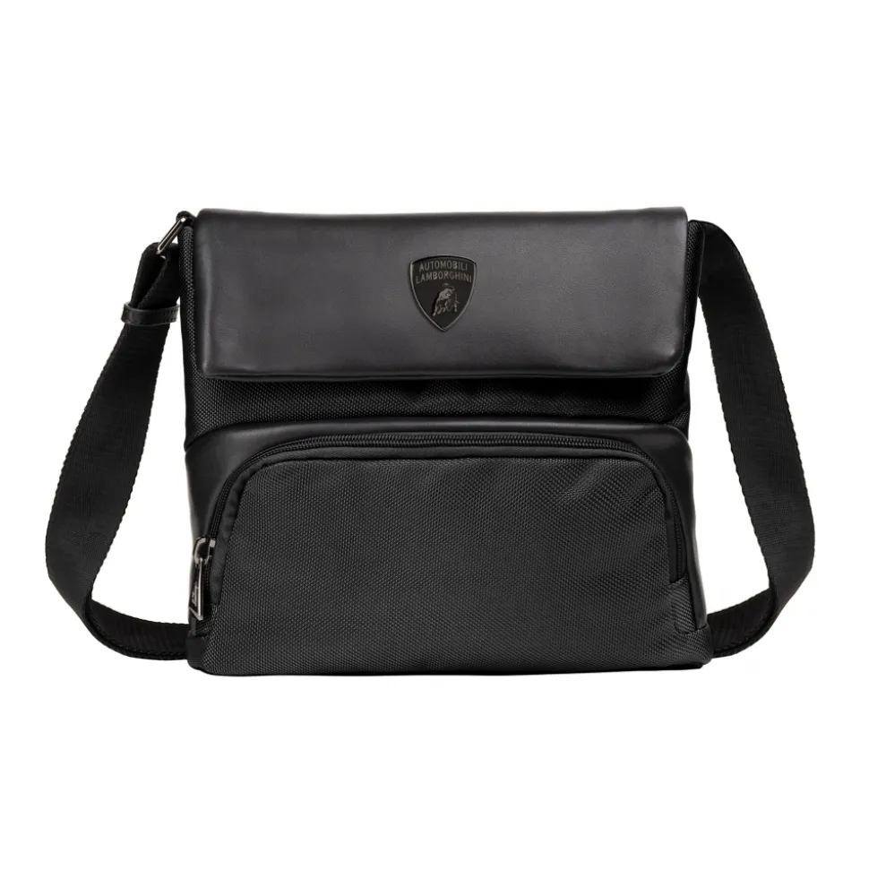Automobili Lamborghini - Bodybag - Black - Made in Italy - Luxury Exclusive Collection - Avvenice