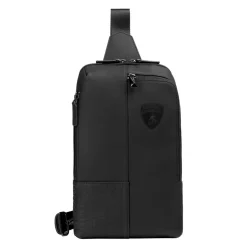 Automobili Lamborghini - Bodybag - Black - Made in Italy - Luxury Exclusive Collection - Avvenice