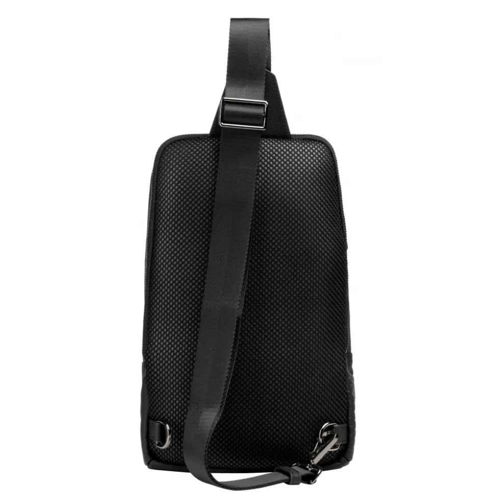 Automobili Lamborghini - Bodybag - Black - Made in Italy - Luxury Exclusive Collection - Avvenice