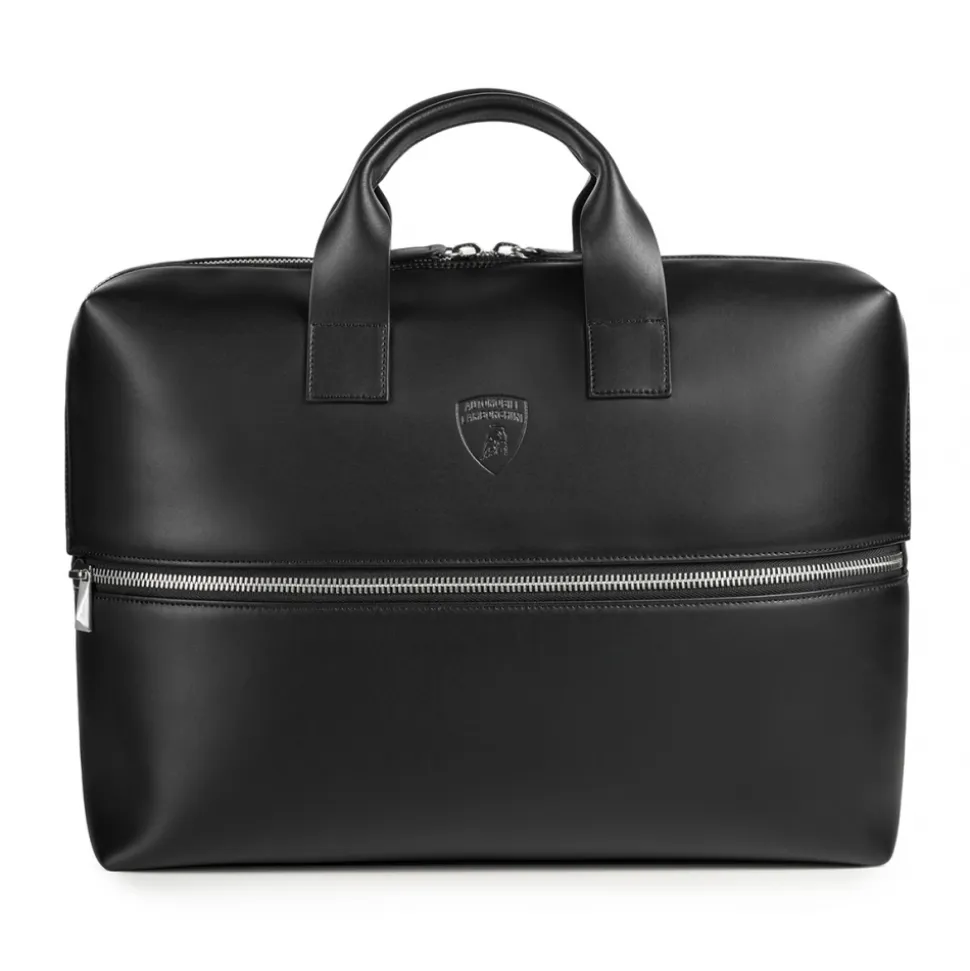 Automobili Lamborghini - Briefcase - Black - Made in Italy - Luxury Exclusive Collection - Avvenice