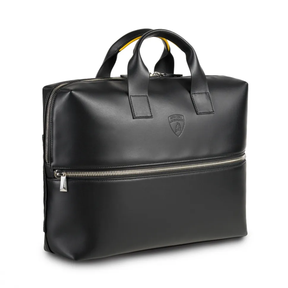 Automobili Lamborghini - Briefcase - Black - Made in Italy - Luxury Exclusive Collection - Avvenice