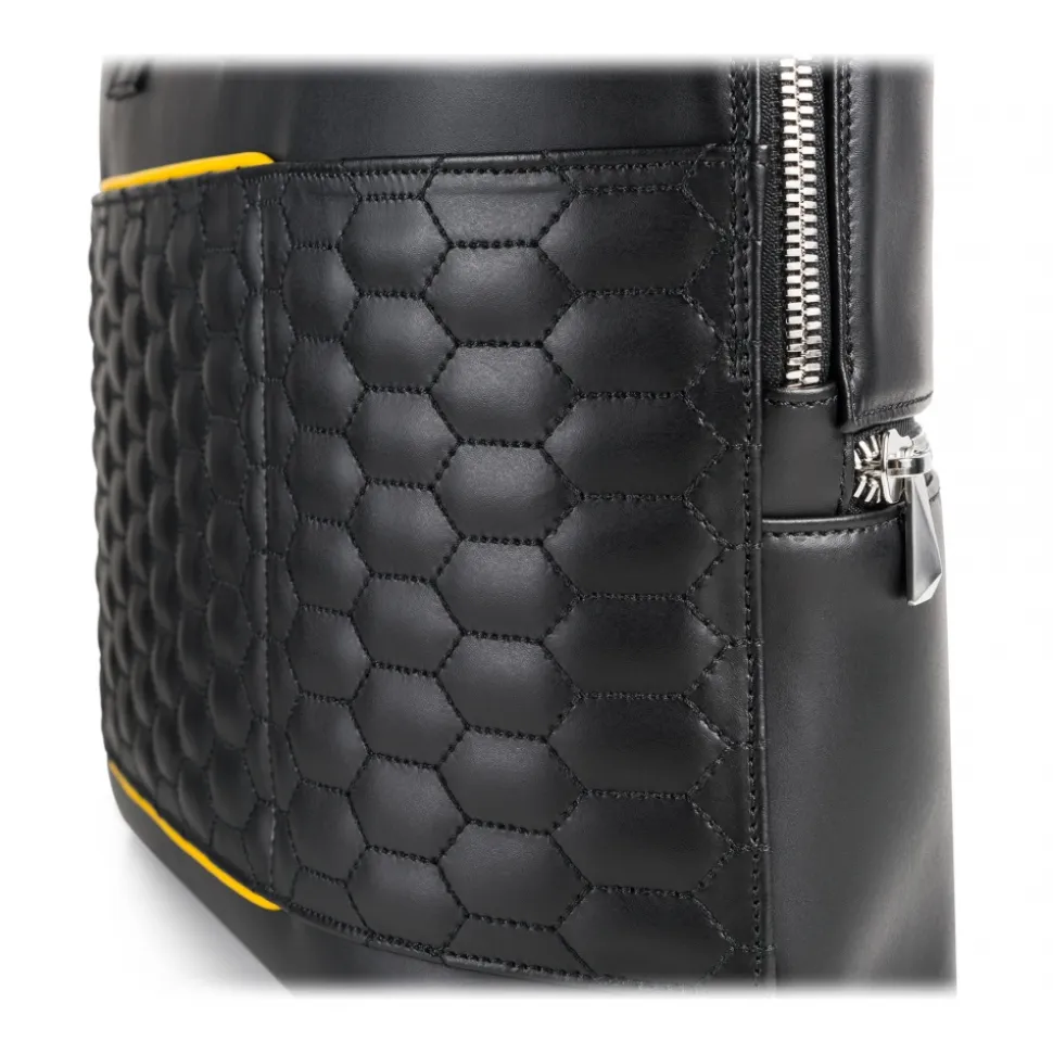 Automobili Lamborghini - Briefcase - Black - Made in Italy - Luxury Exclusive Collection - Avvenice