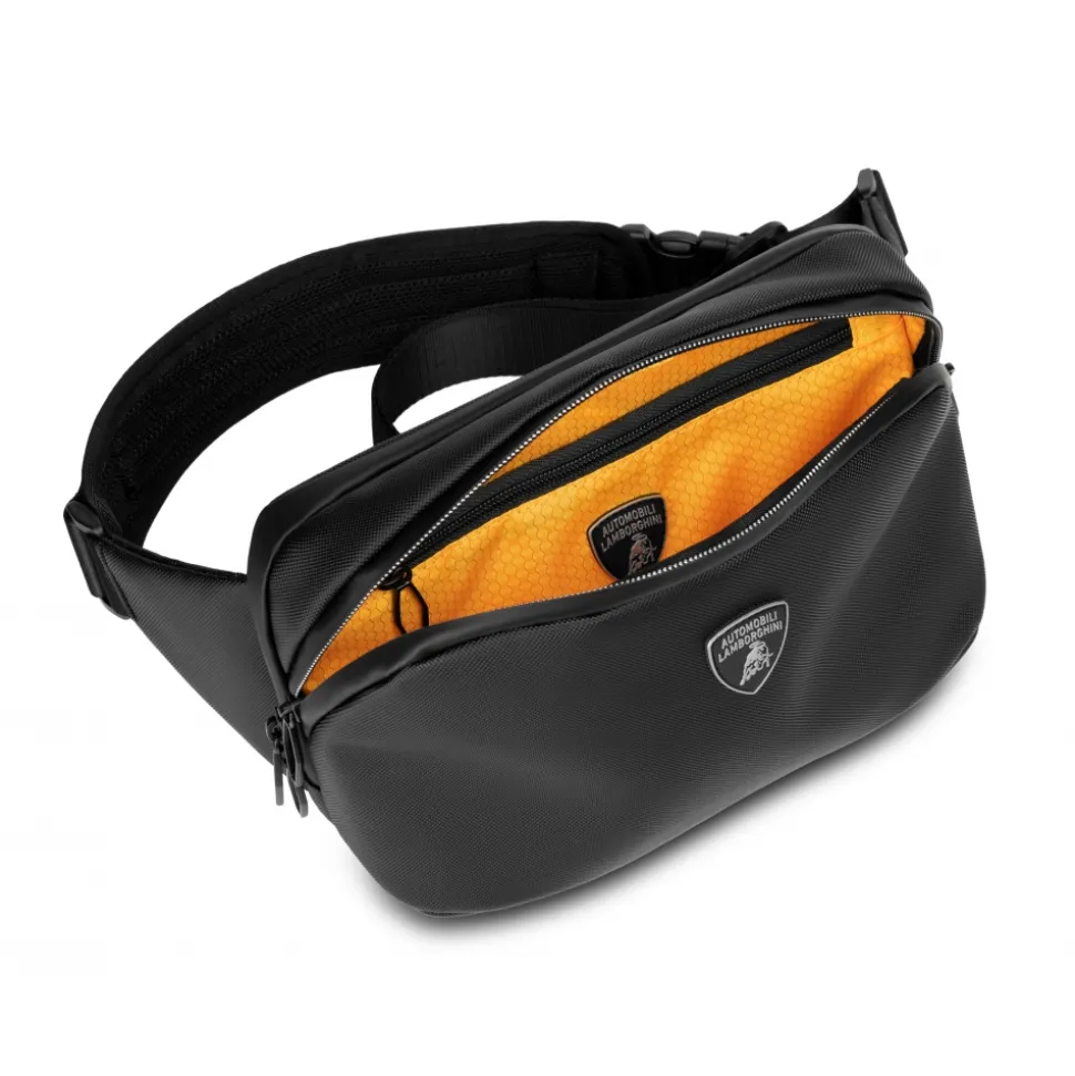 Automobili Lamborghini - Bodybag - Black - Made in Italy - Luxury Exclusive Collection - Avvenice