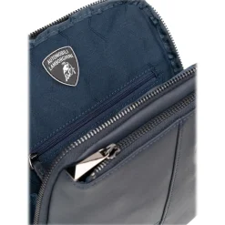 Automobili Lamborghini - Bodybag - Blue - Made in Italy - Luxury Exclusive Collection - Avvenice
