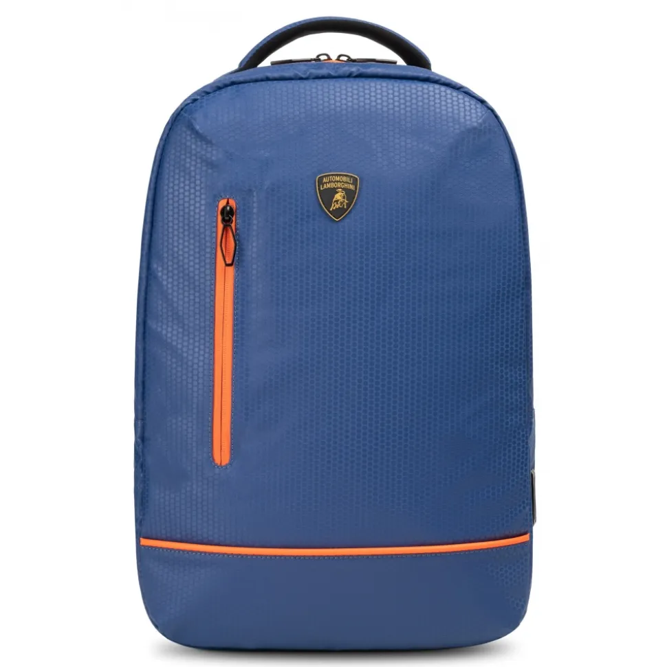 Automobili Lamborghini - Backpack - Blue - Made in Italy - Luxury Exclusive Collection - Avvenice