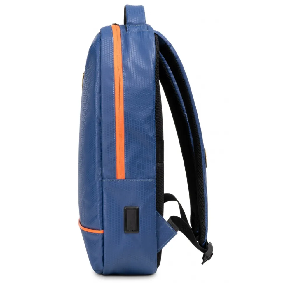 Automobili Lamborghini - Backpack - Blue - Made in Italy - Luxury Exclusive Collection - Avvenice