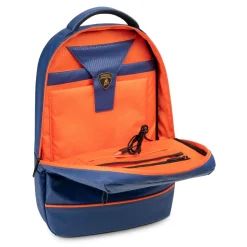 Automobili Lamborghini - Backpack - Blue - Made in Italy - Luxury Exclusive Collection - Avvenice
