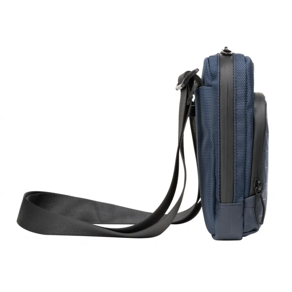 Automobili Lamborghini - Bodybag - Blue - Made in Italy - Luxury Exclusive Collection - Avvenice