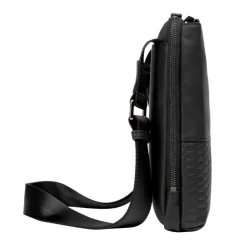 Automobili Lamborghini - Bodybag - Black - Made in Italy - Luxury Exclusive Collection - Avvenice