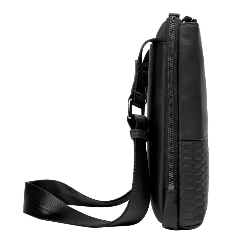 Automobili Lamborghini - Bodybag - Black - Made in Italy - Luxury Exclusive Collection - Avvenice