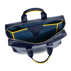 Automobili Lamborghini - Briefcase - Blue - Made in Italy - Luxury Exclusive Collection - Avvenice