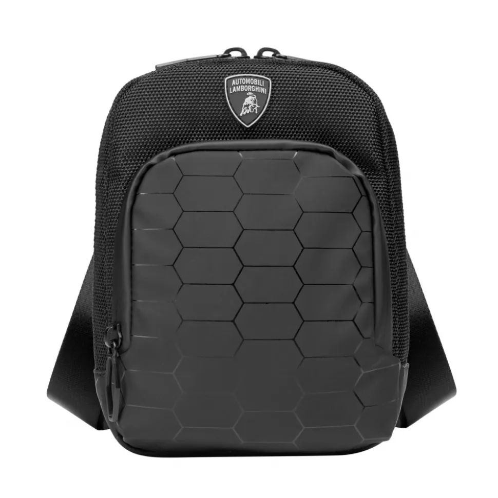 Automobili Lamborghini - Bodybag - Black - Made in Italy - Luxury Exclusive Collection - Avvenice