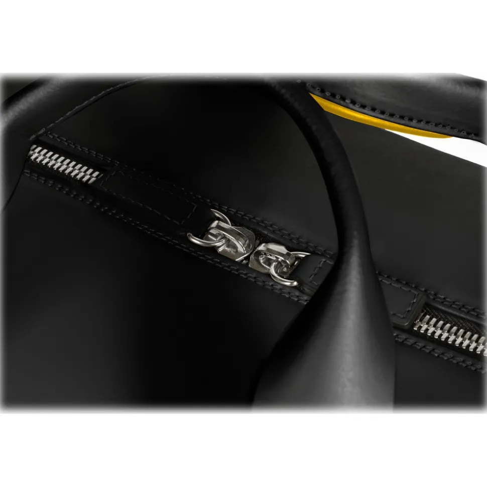Automobili Lamborghini - Travel Bag - Black - Made in Italy - Luxury Exclusive Collection - Avvenice
