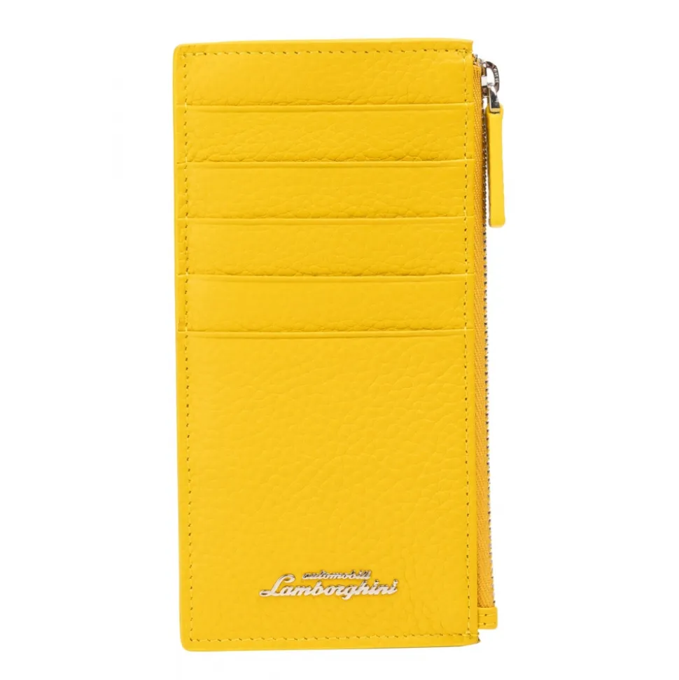 Automobili Lamborghini - Wallet - Yellow - Made in Italy - Luxury Exclusive Collection - Avvenice
