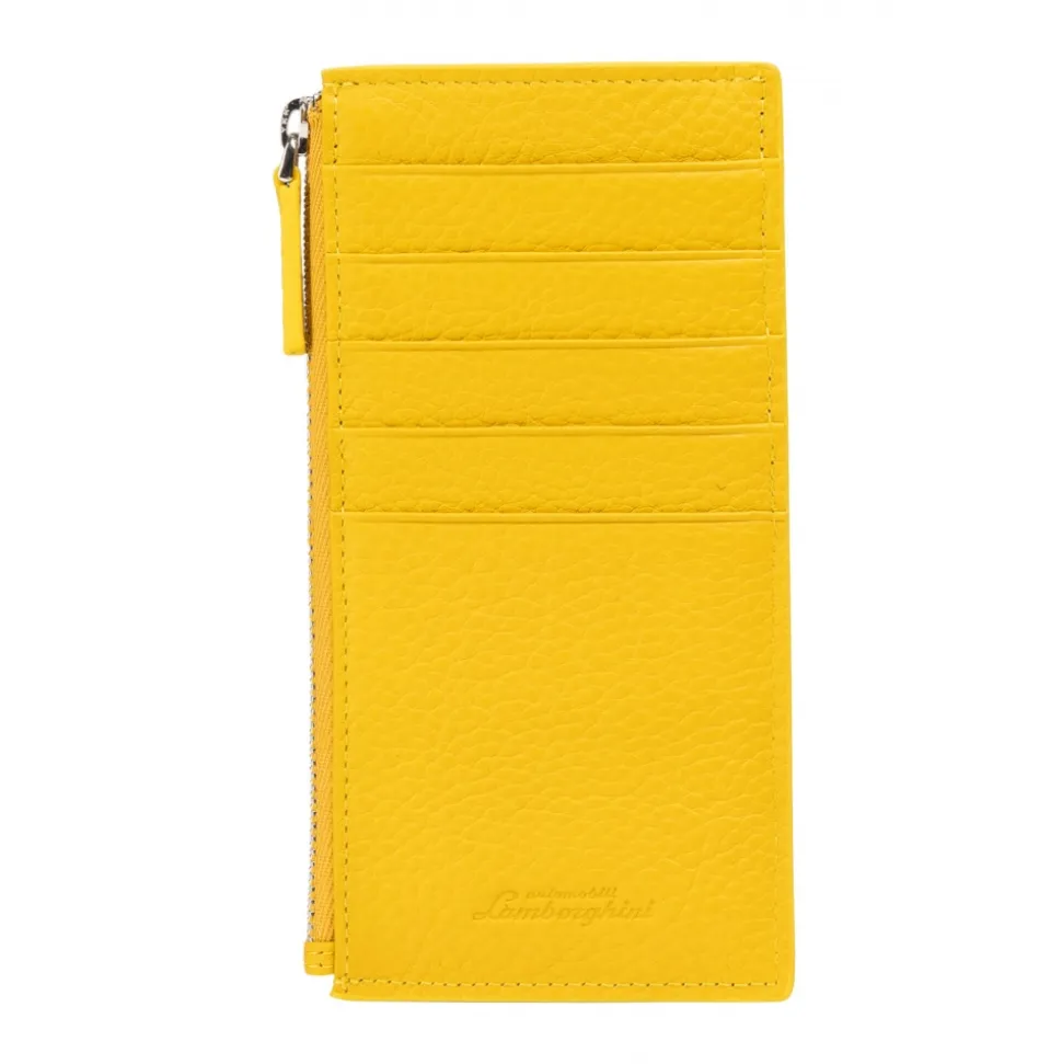 Automobili Lamborghini - Wallet - Yellow - Made in Italy - Luxury Exclusive Collection - Avvenice