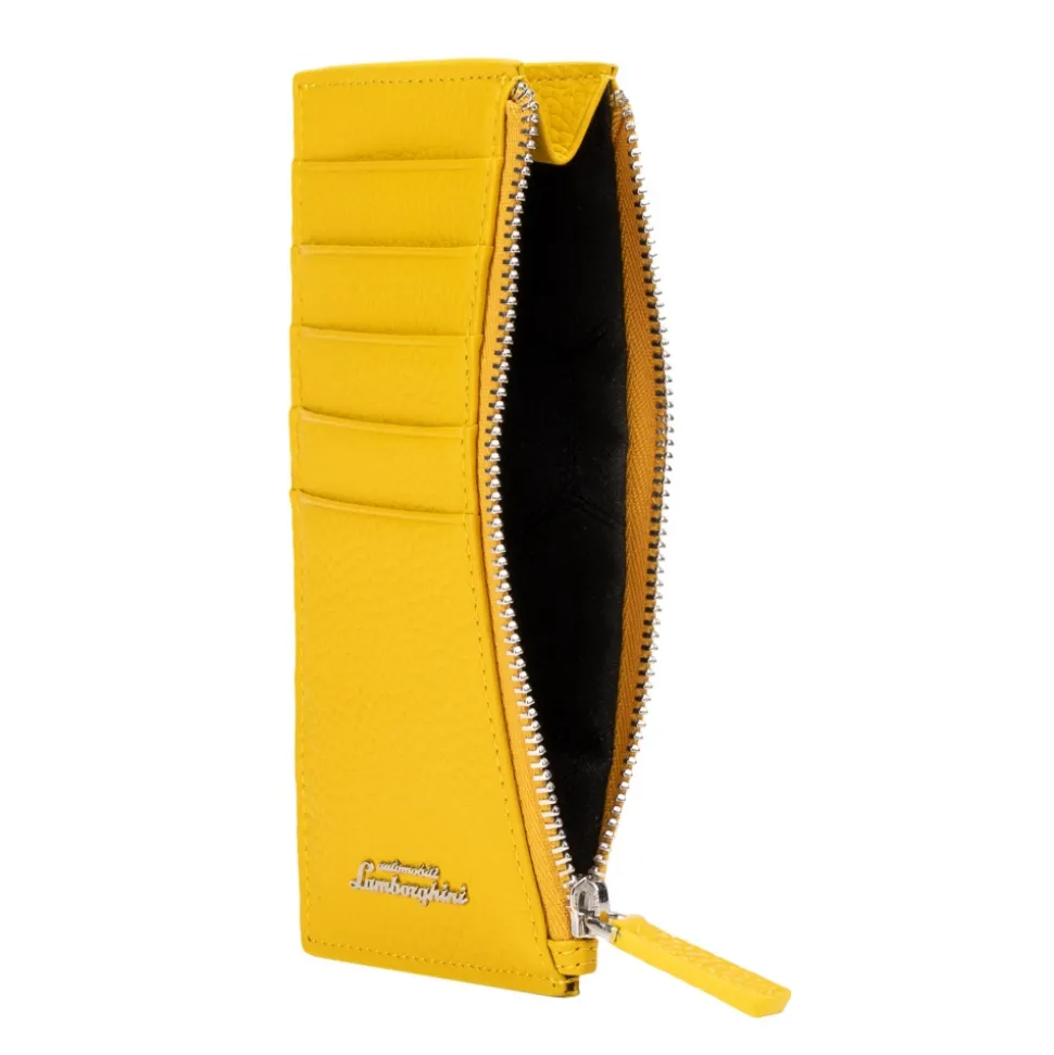 Automobili Lamborghini - Wallet - Yellow - Made in Italy - Luxury Exclusive Collection - Avvenice