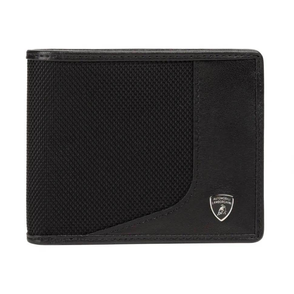 Automobili Lamborghini - Wallet - Black - Made in Italy - Luxury Exclusive Collection - Avvenice