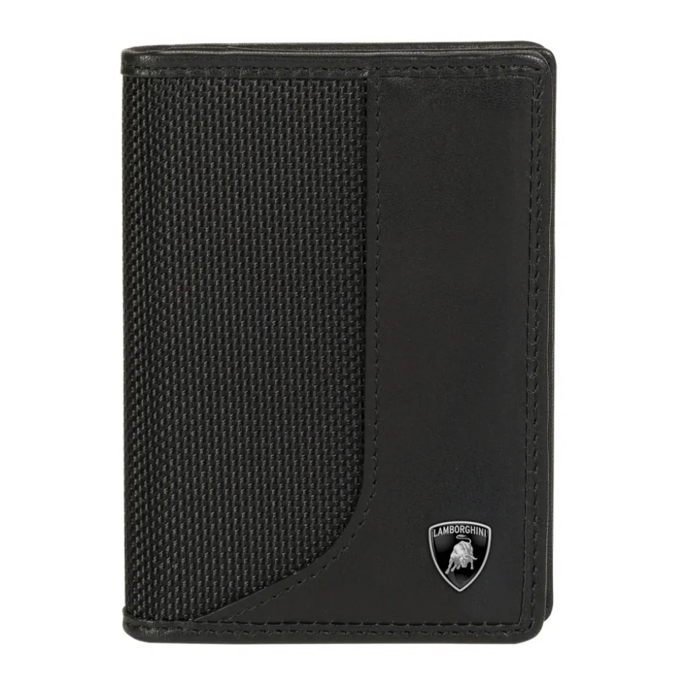 Automobili Lamborghini - Wallet - Black - Made in Italy - Luxury Exclusive Collection - Avvenice