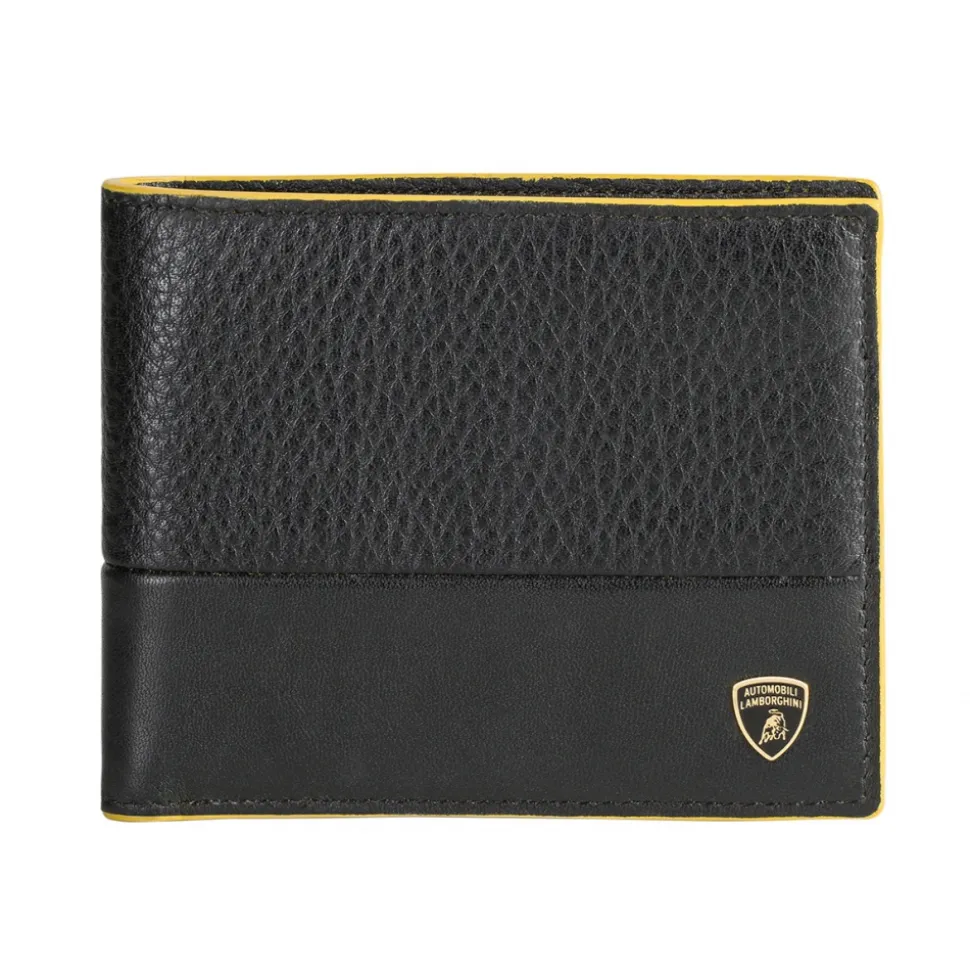 Automobili Lamborghini - Wallet - Black - Made in Italy - Luxury Exclusive Collection - Avvenice