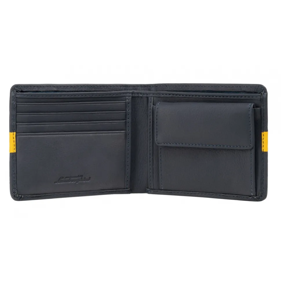Automobili Lamborghini - Wallet - Blue - Made in Italy - Luxury Exclusive Collection - Avvenice