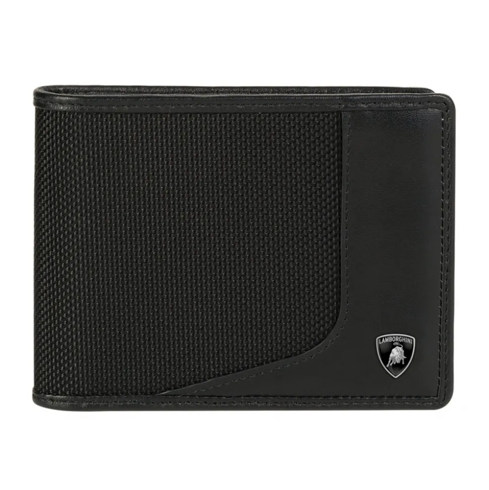 Automobili Lamborghini - Wallet - Black - Made in Italy - Luxury Exclusive Collection - Avvenice