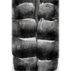 Avvenice - Annie - Cashmere and Chinchilla Coat - Loro Piana Cashmere - Furs - Coats - Luxury Exclusive Collection - Avvenice